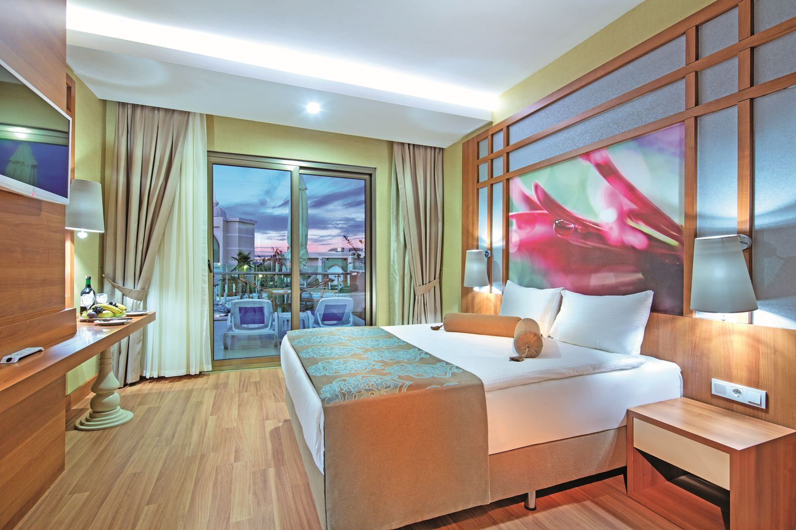 Hotelkamer in Alan Xafira Deluxe Spa Resort Alanya, Turkije foto 2