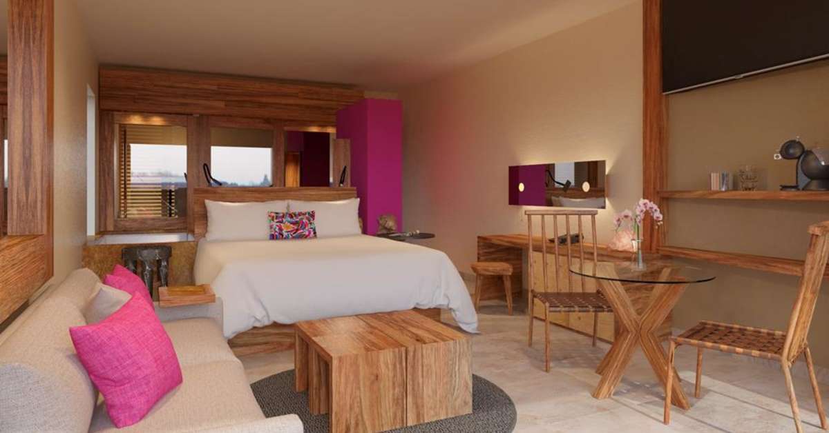 Hotelkamer in Xcaret Hotel Playa Del Carmen, Mexico foto 3