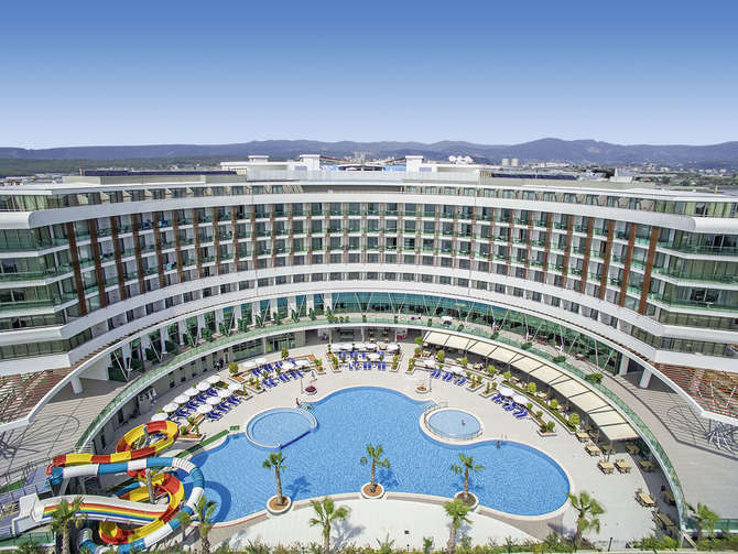 Ligging & omgeving van het Xoria Deluxe Hotel in Avsallar, Turkije foto 1