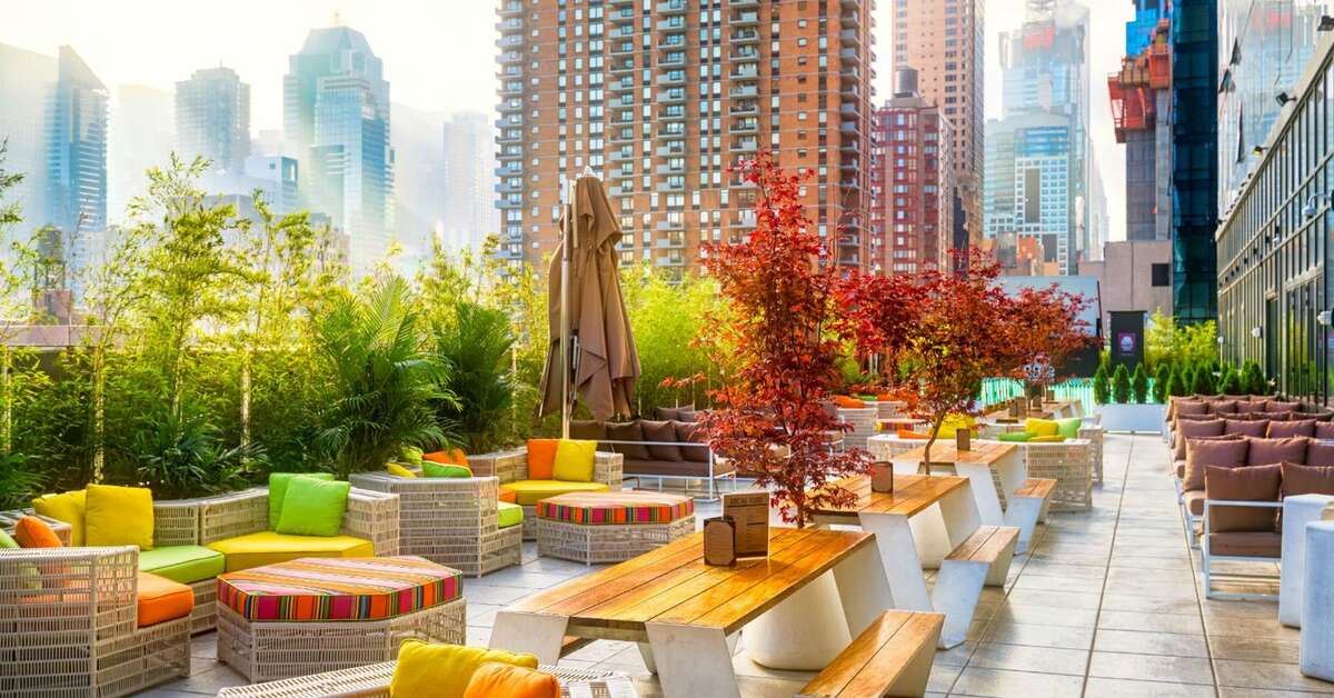 Restaurant in het Yotel New York Hotel New York City, Verenigde Staten foto 1