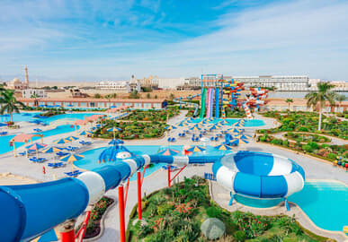 SUNRISE Alora Aqua Park Resort Hurghada luxe familievakantie