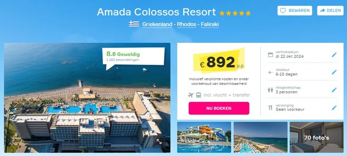 amada-colossos-resort-rhodos-griekenland-korting