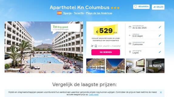 Aparthotel Kn Columbus: Topdeal voor Tenerife!