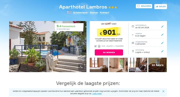Aparthotel Lambros: Zonvakantie op sfeervol Kreta