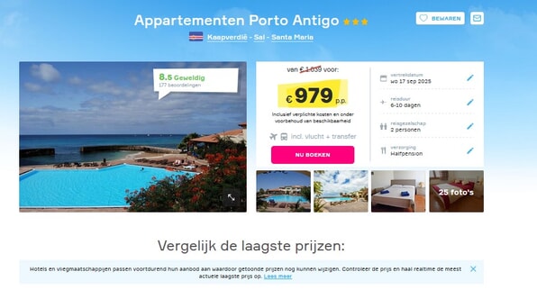 Appartementen Porto Antigo: Droomvakantie op Kaapverdië!