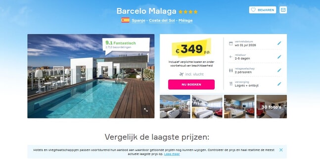 Barceló Málaga: Stijlvol designhotel in Spanje!