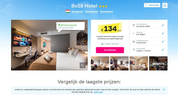 Bo18 Hotel: Stijlvol Verblijf in Hartje Boedapest!