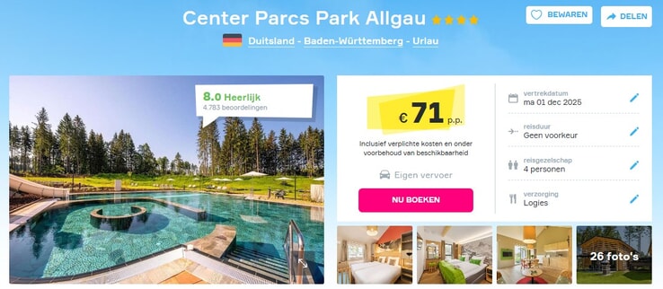Center Parcs Allgäu | Reviews!
