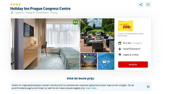 Holiday Inn Prague Congress Centre Vakantiedeal