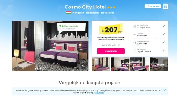 Cosmo City Hotel: Stijlvol en centraal in Bali!