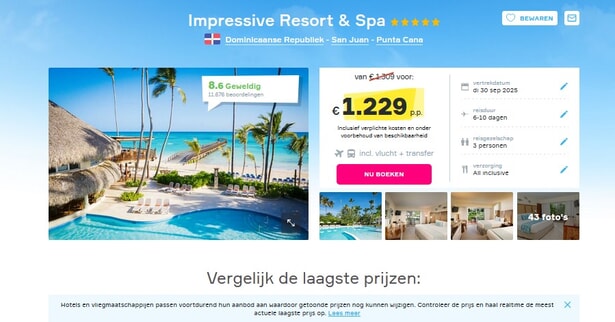 Impressive Resort & Spa: Topdeal Dominicaanse Republiek!
