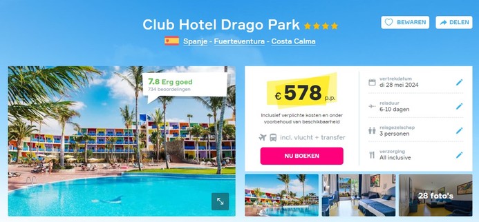club-hotel-drago-park-fuerteventura-spanje-korting