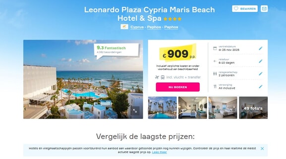Leonardo Plaza Cypria Maris: Luxe Vakantiedeal Cyprus!