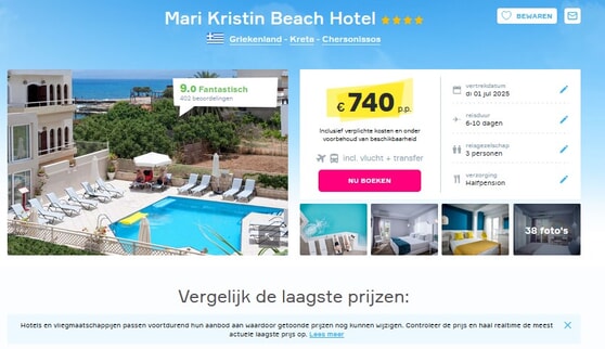 Mari Kristin Beach Hotel: Jouw Droomvakantie op Kreta!