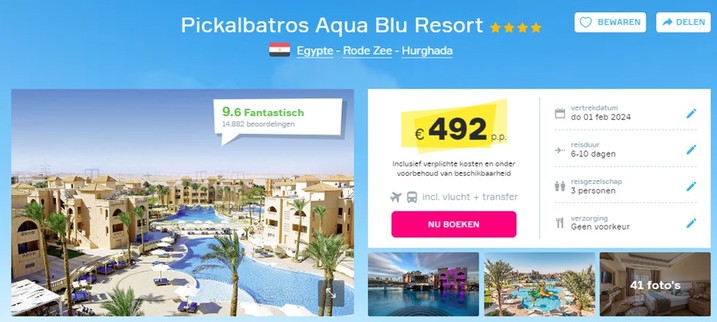 pickalbatros-aqua-blu-resort-hurghada-egypte-korting