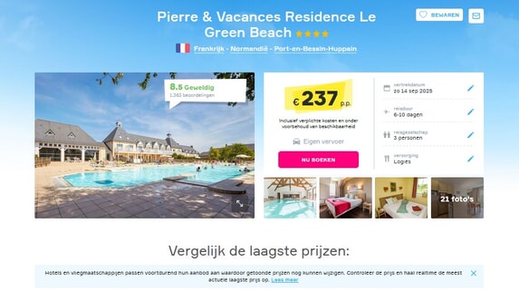 Pierre & Vacances Le Green Beach Normandië
