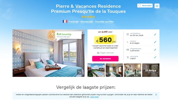 Luxe vakantie in Normandië bij Presqu’Ile de la Touques