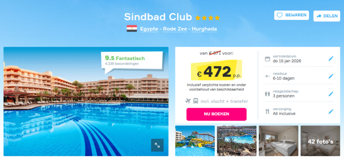 sindbad-aqua-park-resort-hurghada-korting-1
