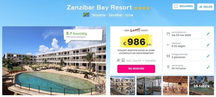 zanzibar-bay-resort-korting