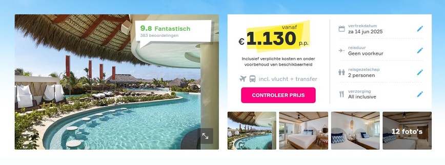 Zel Punta Cana | Ultieme strandvakantie in luxe!